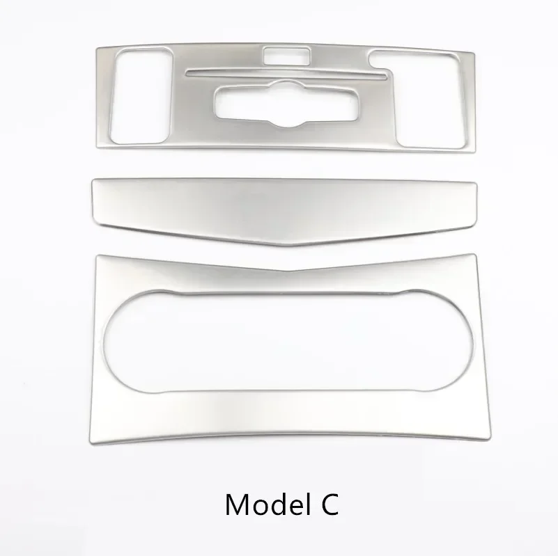 Car Styling Center Console Aria Condizionata CD Pannello di Copertura Trim Per Mercedes Benz Classe C W204 C200 C260 C300 C180 2007-2010 - Image 6