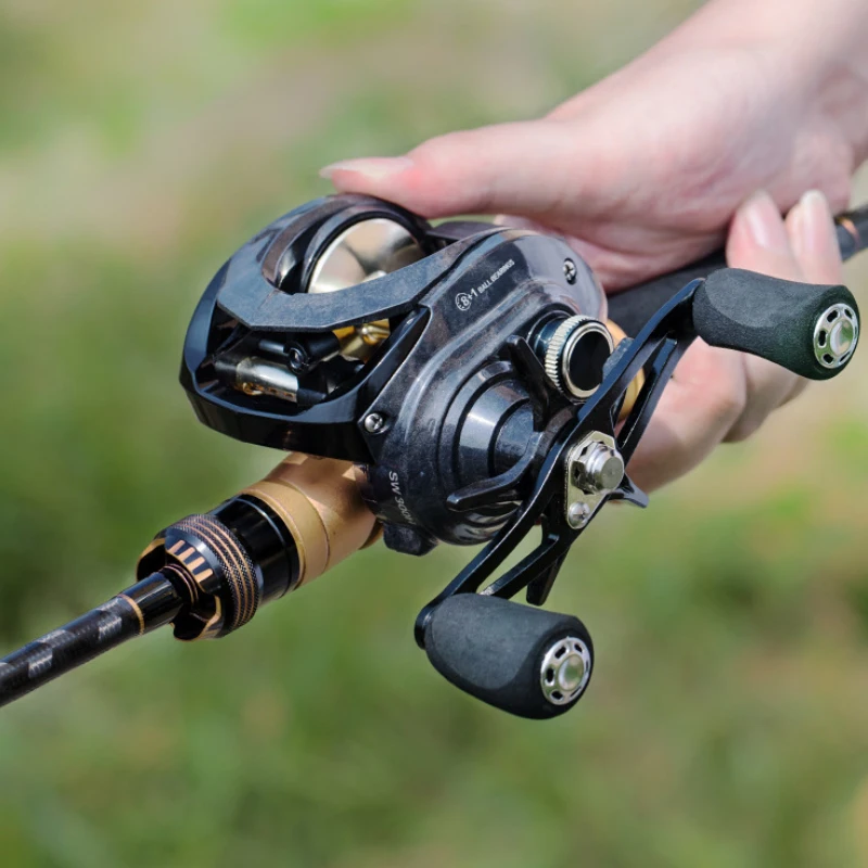 Baitcasting Reels Patented AMB System Eliminating Backlashes Flipping  Switch Function Aluminum Frame Fishing Reel - AliExpress