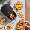 Midea 220V Air Fryer Home 5.5L Visible Multifunctional Smart Automatic Fryer French Fry Machine Oil-Free Electric Fryer 5