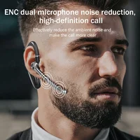 EARDECO Wireless Headphones With Microphon Bluetooth Earphone ENC Noise Cancelling Handsfree Headset Busines Auriculares Driving 2