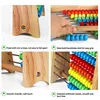 Classic Wooden Educational Counting Toy 100 Beads Preschool Math Learning Toys Montessori Number Arithmetic Abacus Toddler Gift 4
