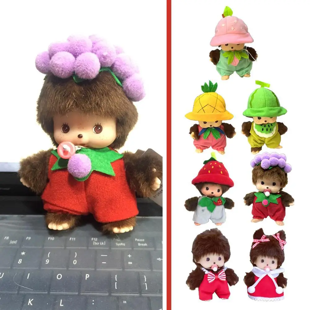 15cm PP Cotton Material Mongolian Monkey Monchi Cute Plush Toy Soft Comfortable Excellent Elasticity Children Birthday Presents plush toy plush doll toy plush doll