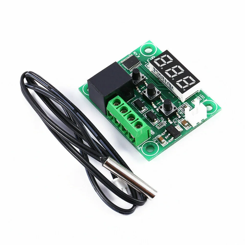 

-50-110°C W1209 12V Dual LED Digital Display Thermostat Temperature Controller Regulator Switch Control Relay Sensor Module