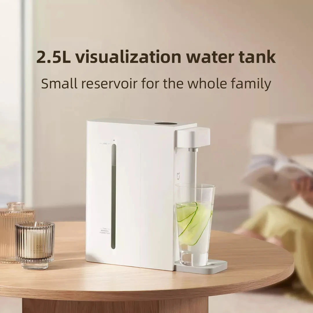 NEW Xiaomi Mijia Instant Heating Water Dispenser Smart Screen Display 3S  Heating Electric Drinking Fountain 2.5L For Home - AliExpress