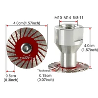 5PC Diamond Saw Blade Set for Stone & Masonry (M14) 2