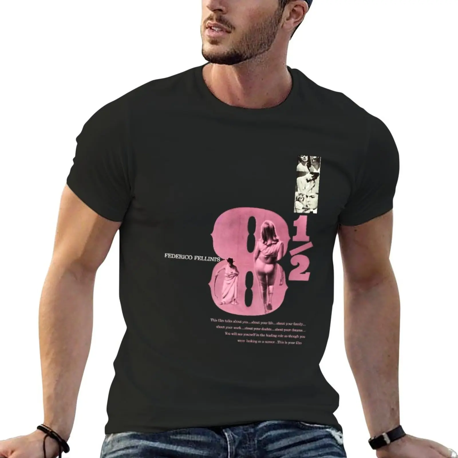 

New Gifts Idea federico fellini Great Gift T-Shirt T-shirt short Oversized t-shirt Aesthetic clothing mens plain t shirts