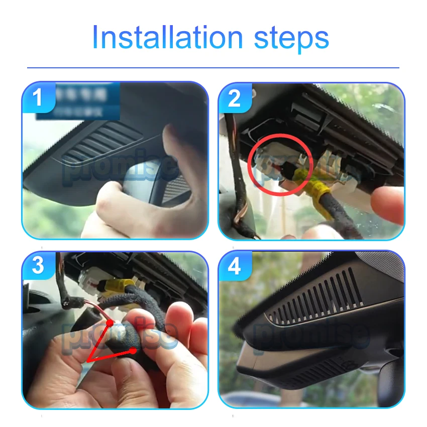 플러그 앤 플레이 HD 자동차 Dvr 대시 캠, 메르세데스 벤츠 C 클래스 220d c200 c400 c205 쿠페 e220d 부동산 W213 w205 (s205) 록 glc X253
