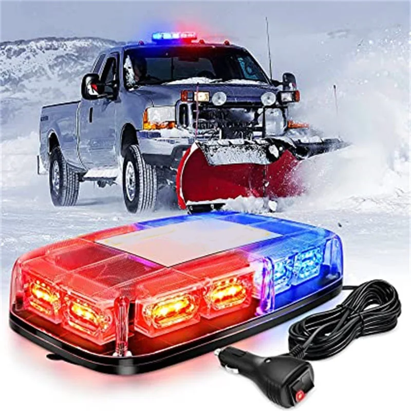 Auto Dach Strobe Lichter Notfall Sicherheit Warn Licht 48 LED