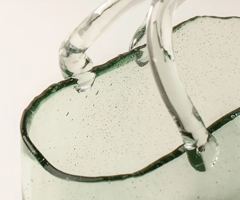 Glass Flower Vase Nordic Style Glasses For Plants Transparent Bubble Glass Flower Vases Flower Pot Home Decor Table Ornaments
