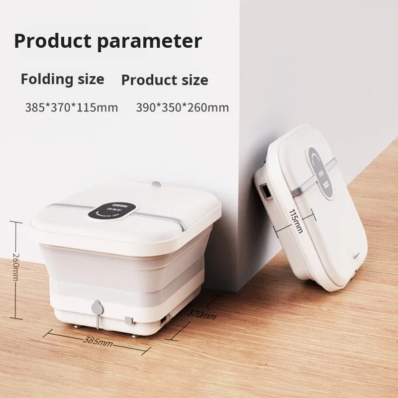Folding Electric Foot Bath Portable Automatic Home Foot Bath