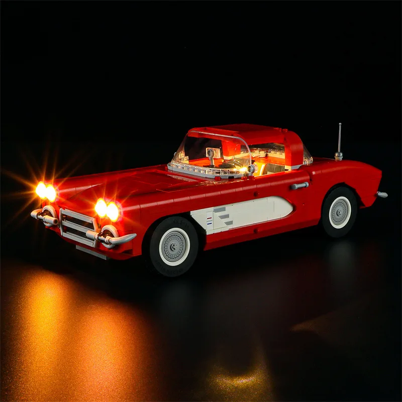 

LED Lights Compatible With 10321 Corvette Building Blocks Lighting DIY Toy Gift (Only Including Lamp)