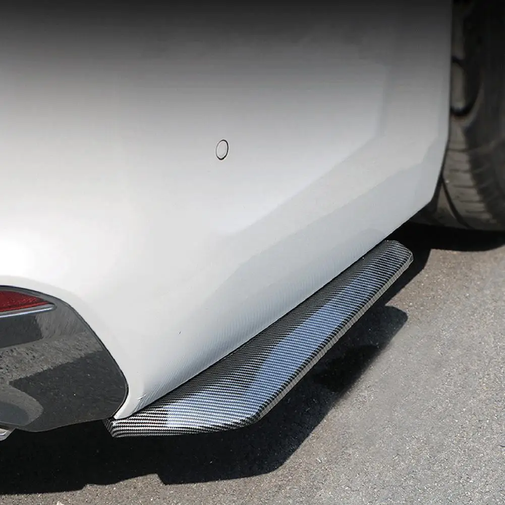 

Долговечный диффузор для заднего бампера автомобиля, универсальный полезный защитный диффузор для автомобильного бампера, плавник, спойлер, отделка губ