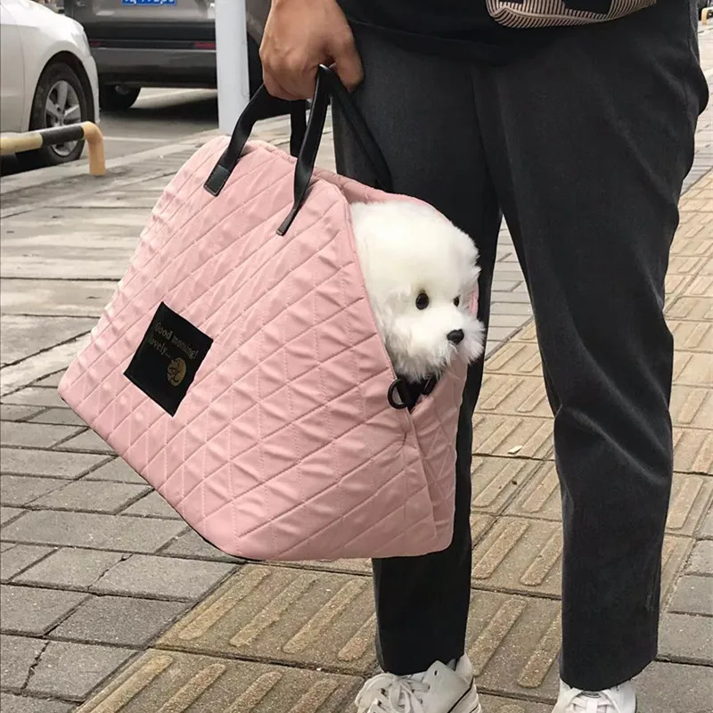Title 3, Pet Dog Cat Carrier Bag Portable Warm Kennel Ca...