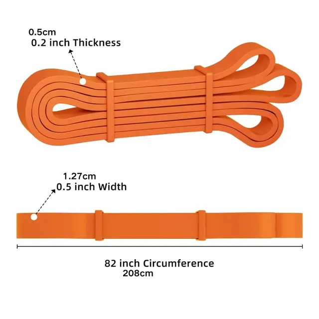 Resistance Bands Pull Up Bands Pull Up Assist Band Exercise Bands for Men & Women Working Out Body Stretching 5