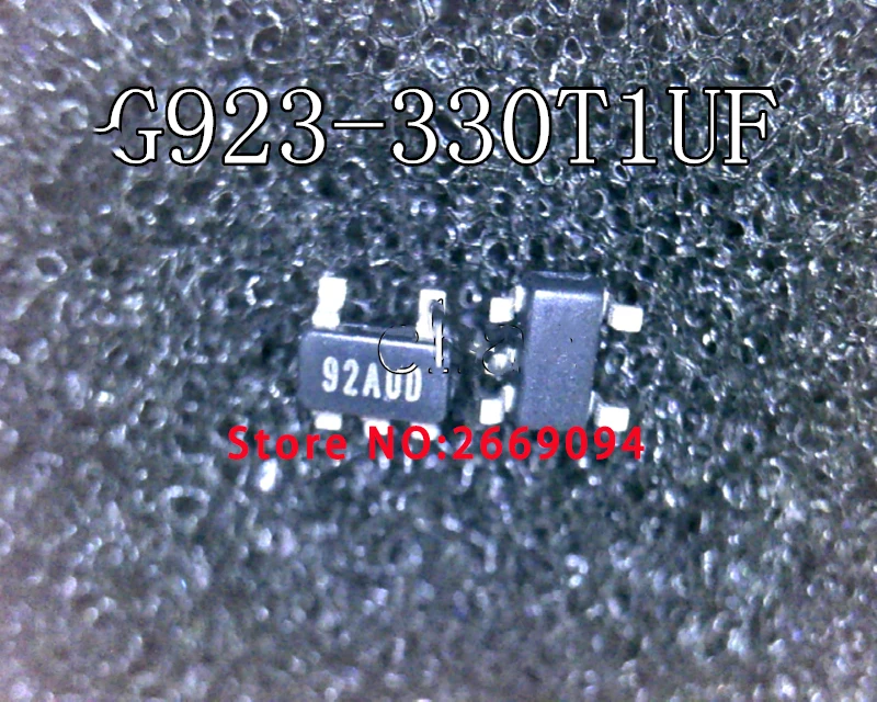 

5 /10 /50 /100PCS G923-330T1UF G923-330T1U G923 92AU* 300mA High PSRR LDO Regulators SMD SOT-23-5