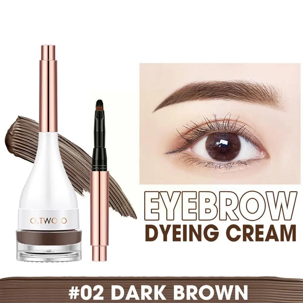 Natural Shaping Eyebrow Dye 4 Color Makeup Women makeup Hairline Designer Stick Waterproof Professional Enhance Eyebrow N1F2 one step eyebrow stamp stencil shaping kit set with trimmer makeup cosmetics waterproof contour hairline powder eyebrow enhance