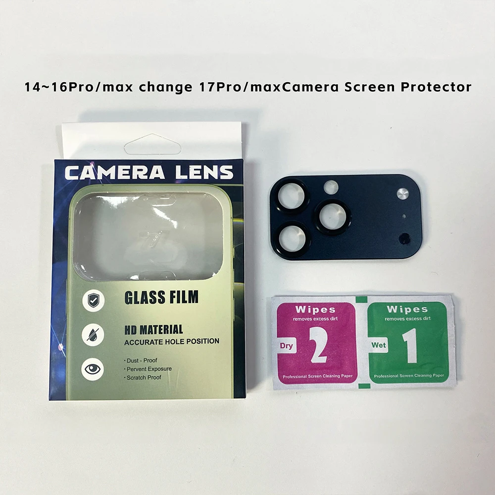 Premium Metal Camera Protector - Anti-Scratch Lens Film Upgrade