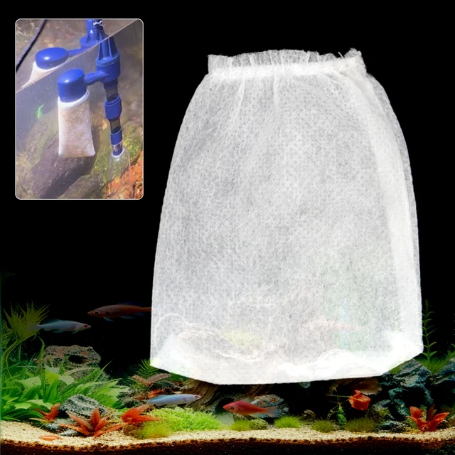 4Pcs Aquarium Siphon Filter Bags Fish Tank Electric Water Changer Gravel Cleaner Replaceable Mesh Bags Sand Washer Accessories 4Pcs Aquarium Siphon Filter Bags Fish Tank Electric Water Changer Gravel Cleaner Replaceable Mesh Bags Sand Washer Accessories