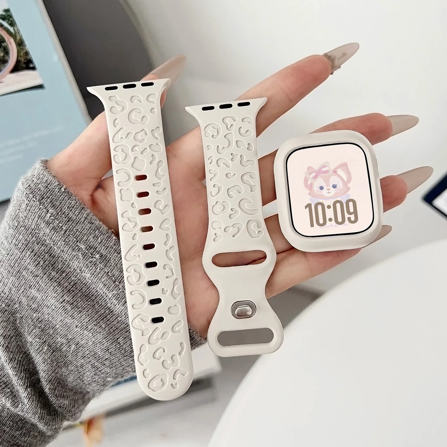 Luxury TPU Silicone Watch Case & Strap with Bumper Protector