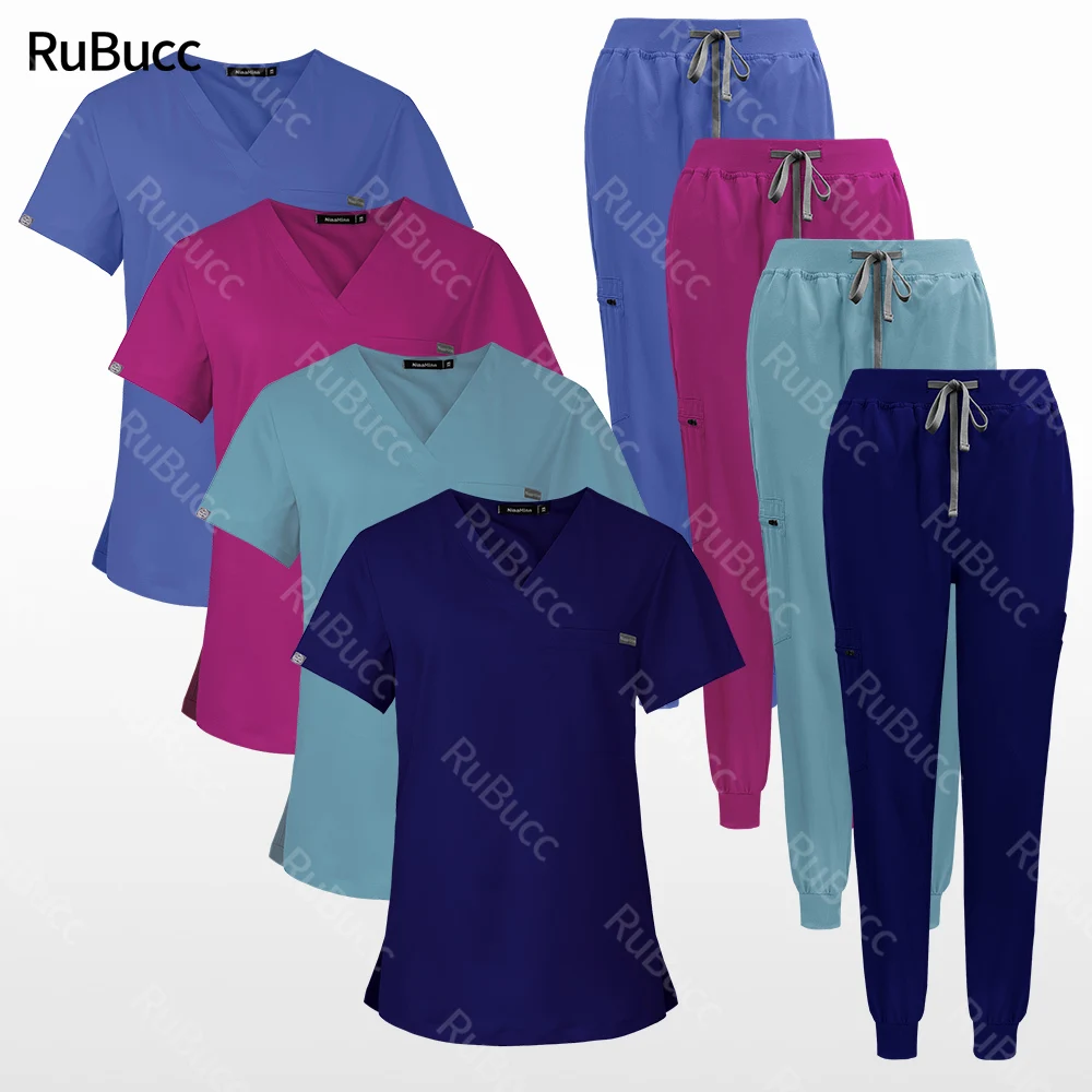 

Wholesale Lab Workwear Hospital Scrubs Uniforms Set Pet Veterinary Nurse Scrubs Suit Medical Scrub Uniforms Nursing Sets for Men