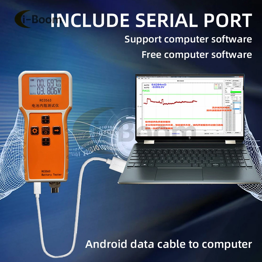 RC3563 Analyseur de Testeur de RéSistance Interne de Batterie de