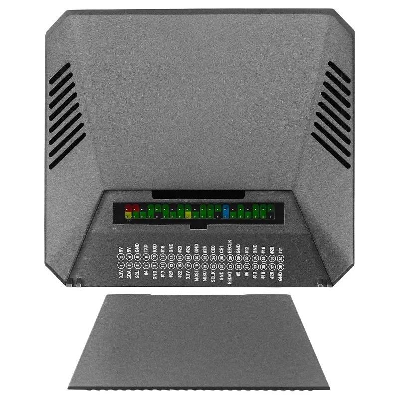 Argônio um Case v2 para Raspberry pi Modelo b de Refrigeração Passiva Metal Escudo Opcional M.2 Nvme Ssd Placa Expansão para Argônio um v2 - Imagem 2