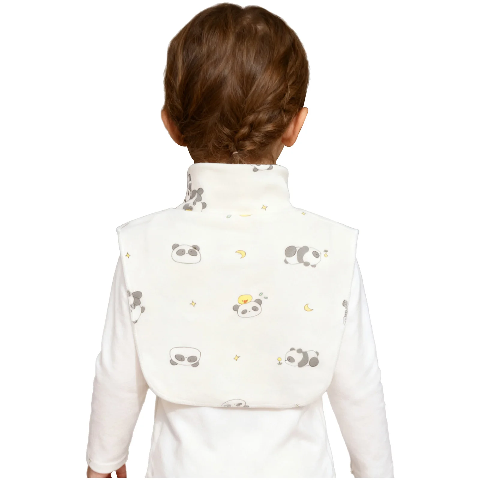 어린이 남아 여아 따뜻한 스카프 넥 커버 디키 모크 넥 탈부착 가능 방풍 하프 하이 칼라 봄 가을 다용도 베이스 레이어