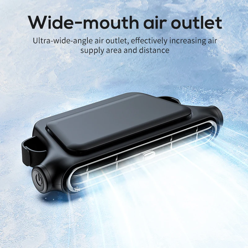 Tragbarer Autositzventilator, geeignet für USB-betriebene Kopfstützen-Kühlventilatoren für Vorder- und Rücksitze. – Detail 4