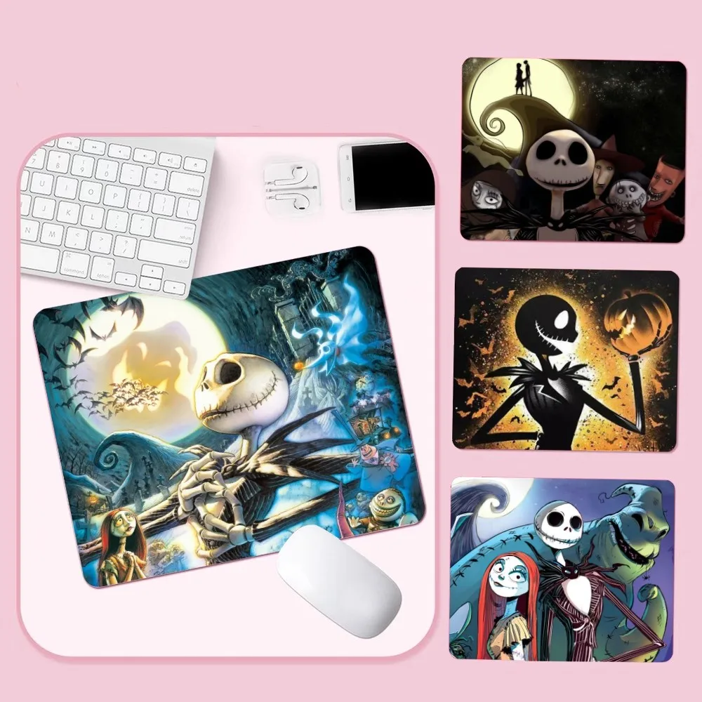 Disney Nightmare Before Christmas Mousepad Custom Skin Desktop Desk Mat Kawaii Accessori Da Gioco Pad Padmouse Desk Play Mats