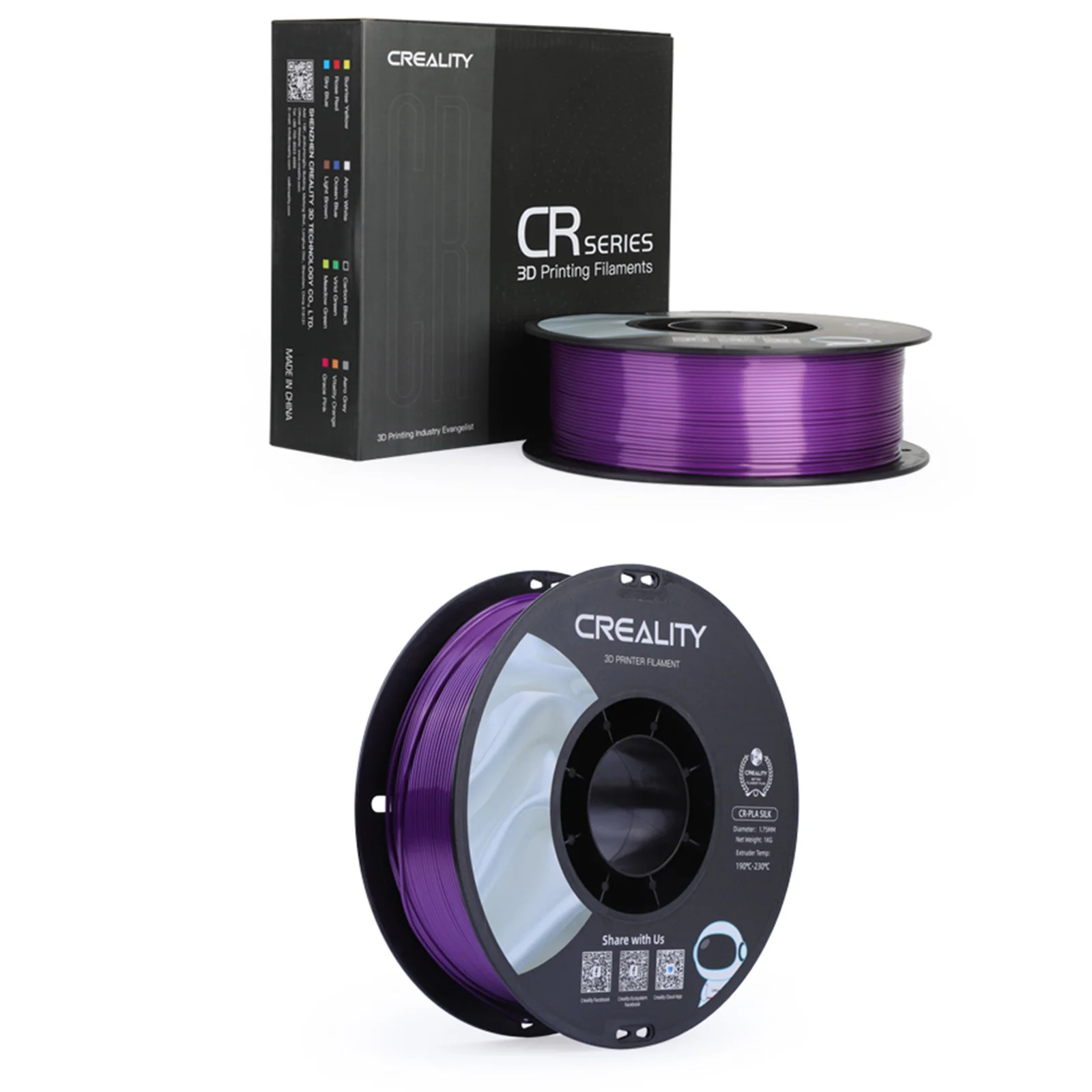 

3D Printer Filament 1.75mm 1kg 1.High Quality 3D PLA Low Shrinkage Consumable for 3D Printer 3D Printer Parter