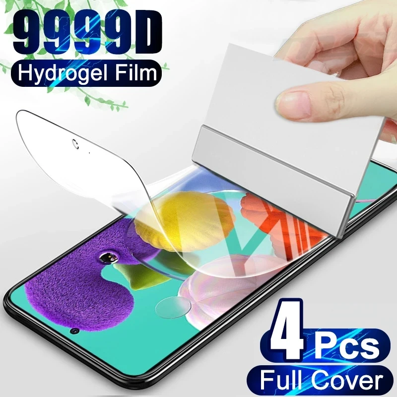 

4PCS Hydrogel Film For Motorola MOTO Edge X30 30 Ultra 20 Lite S30 Pro S G Stylus 2022 Full Cover Screen Protector Hydrogel Film