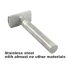 German model R94 Double Edge Safety Razor, a men's shaver made by CNC - processed stainless steel 3