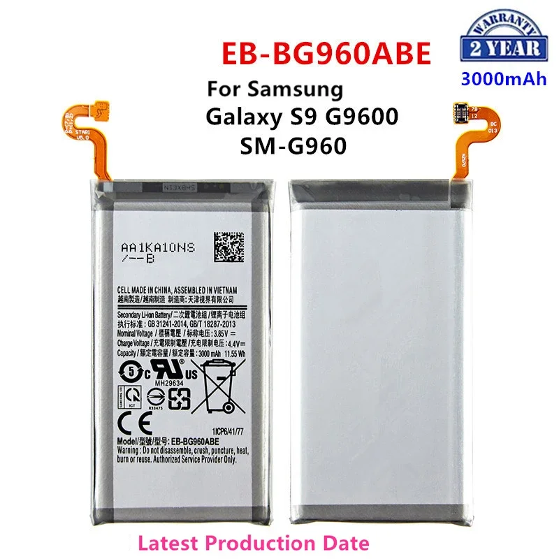 

Brand New EB-BG960ABE 3000mAh Battery For Samsung Galaxy S9 G9600 SM-G960F SM-G960 G960F G960 G960U G960W