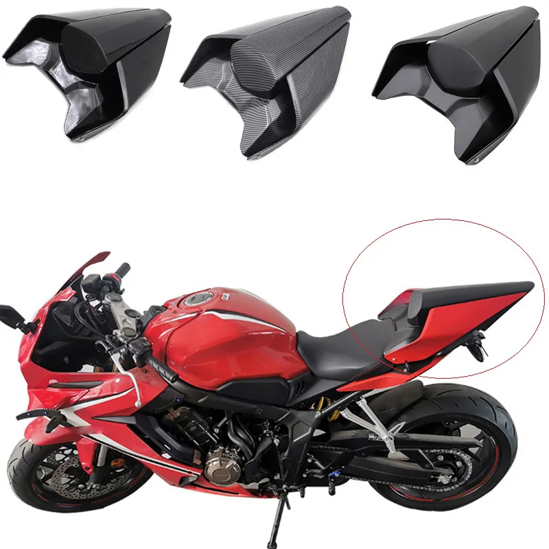 

For HONDA CBR650R CBR 650R 650 R 2019-2022 Motorcycle Shock Absorption Rear Passenger Pillion Seat Cover Fairing Cowl