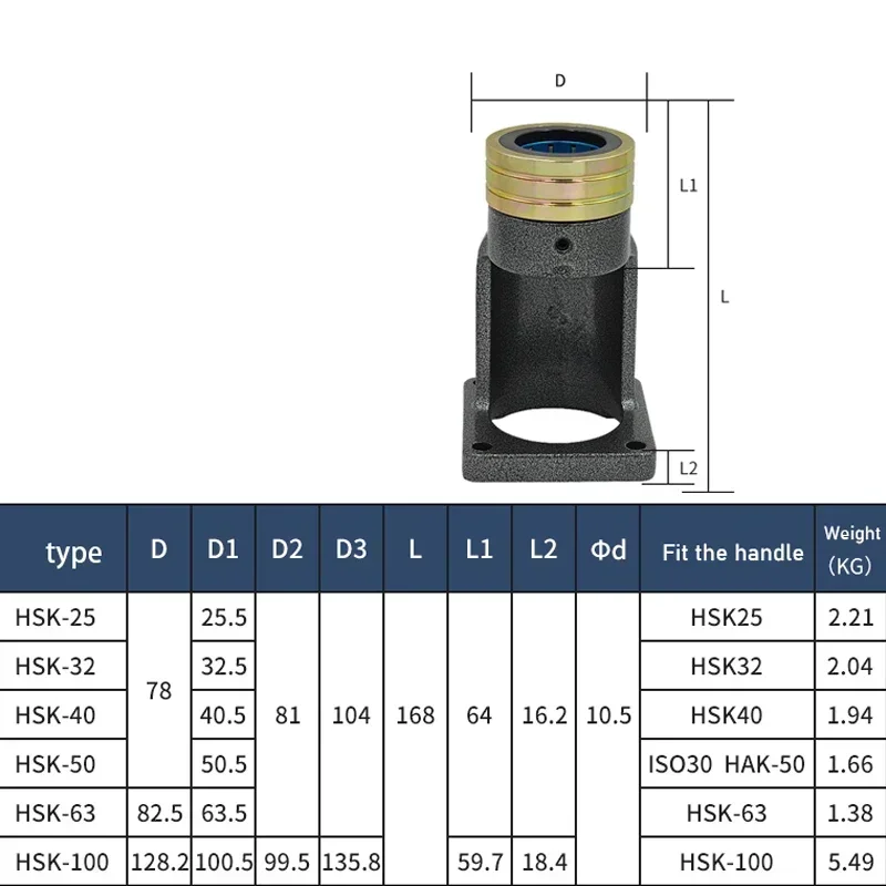 ZCD HSK40 NBT30 BT30 BT40 ISO20 ISO25 ISO30 HSK32 HSK63 베어링 잠금 나이프 조임 도구 홀더 세트 베어링