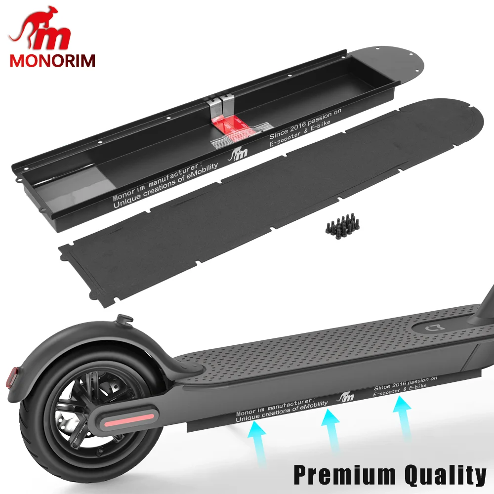

Monorim HDC High Capacity Battery Bottom Cover for Xiaomi Scooter pro2/pro1/mi3/m365/1s/es, Heat Dissipation&Space Expansion
