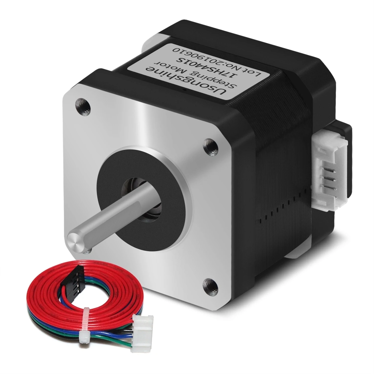Stepper Motor Nema17 17HS4401 1.8&deg; 1.5A 42N.cm 42BYGH 4-lead For CNC Roter Laser Engraving Machine 3D Printer