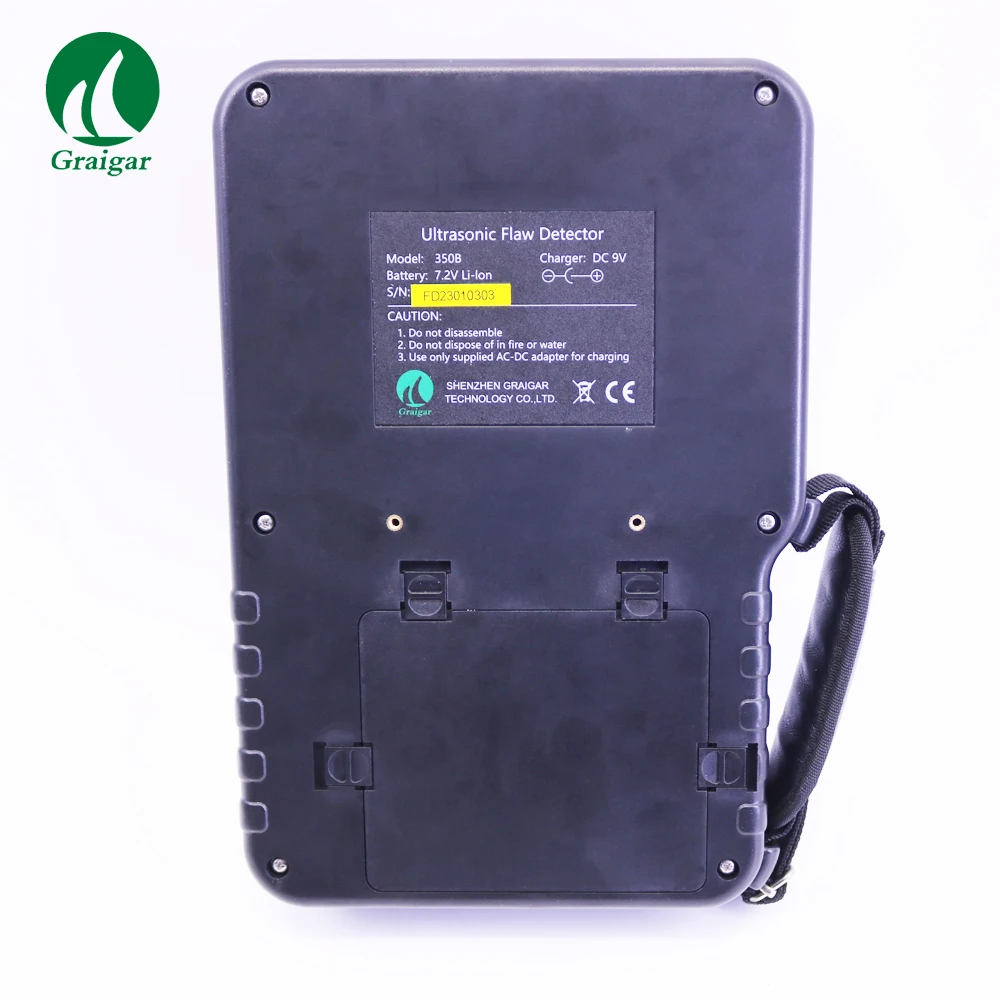 MFD350B MITECH Profession Flaw Detection Ultrasonic Testing Equipment With All Probes and Wires Color TFT