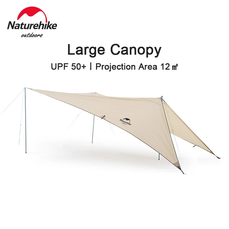 

Naturehike Car Tail Canopy Outdoor Large Space Sunscreen Camping Tent Awning Picnic Hiking Equipment With Poles NH21TM001