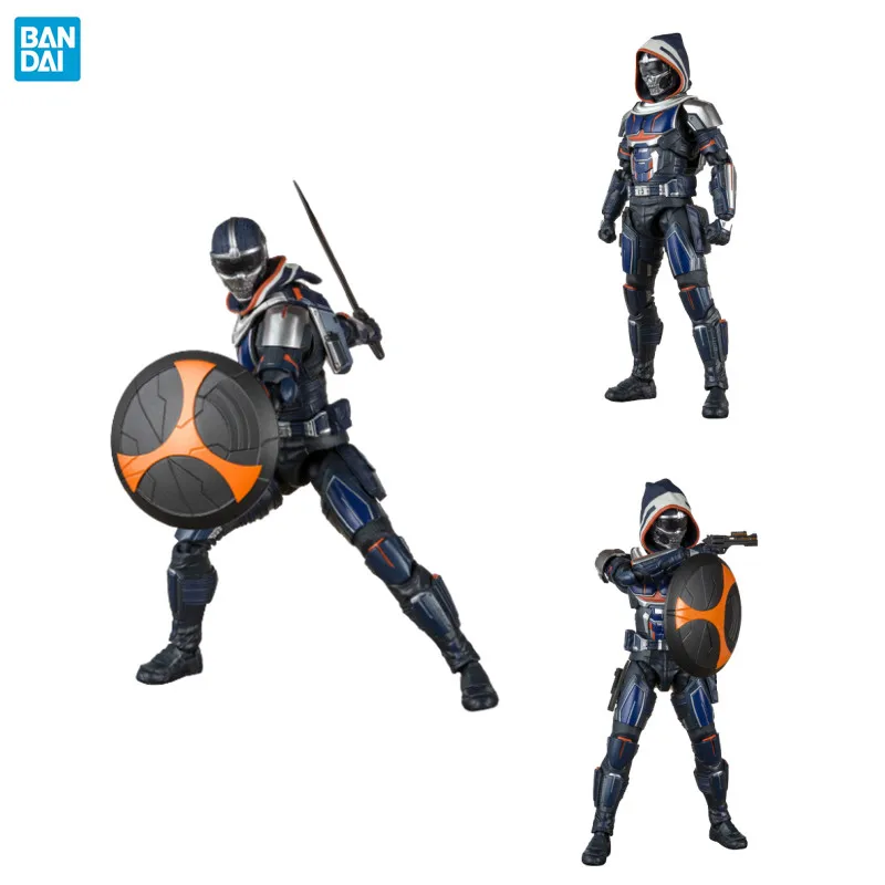 

Bandai Original TASKMASTER Anime Figure SHF MARVEL BLACK WIDOW FROM THE MOTION PICTURE Action Figure Toys For Kids Gift Model