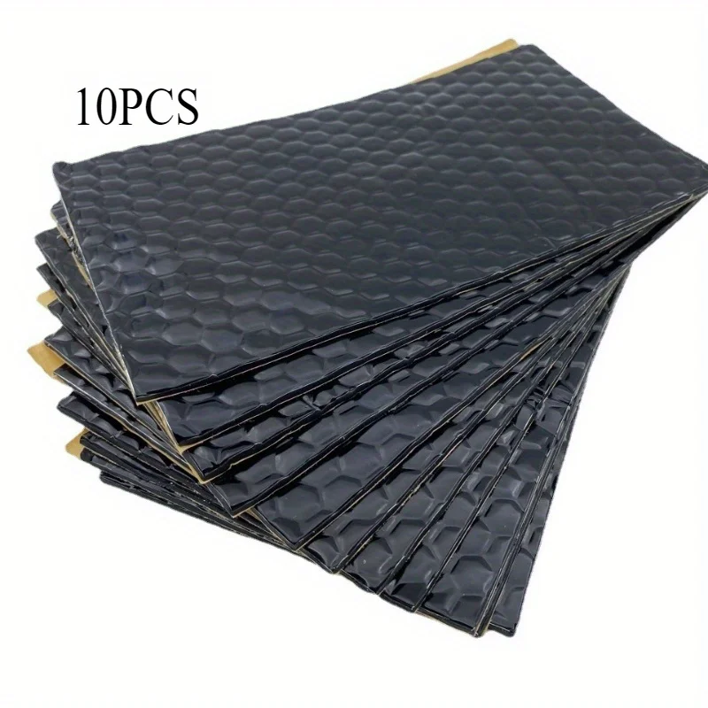 10PCS Butyl Rubber Damping Boards Home Improvement