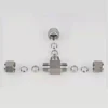 High Pressure 3/8" 9.52mm Non-Slip Lock Quick Connector Tee Elbow Straight Joint Nozzles Seat Misting System Fittings 2