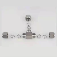 High Pressure 3/8" 9.52mm Non-Slip Lock Quick Connector Tee Elbow Straight Joint Nozzles Seat Misting System Fittings 2