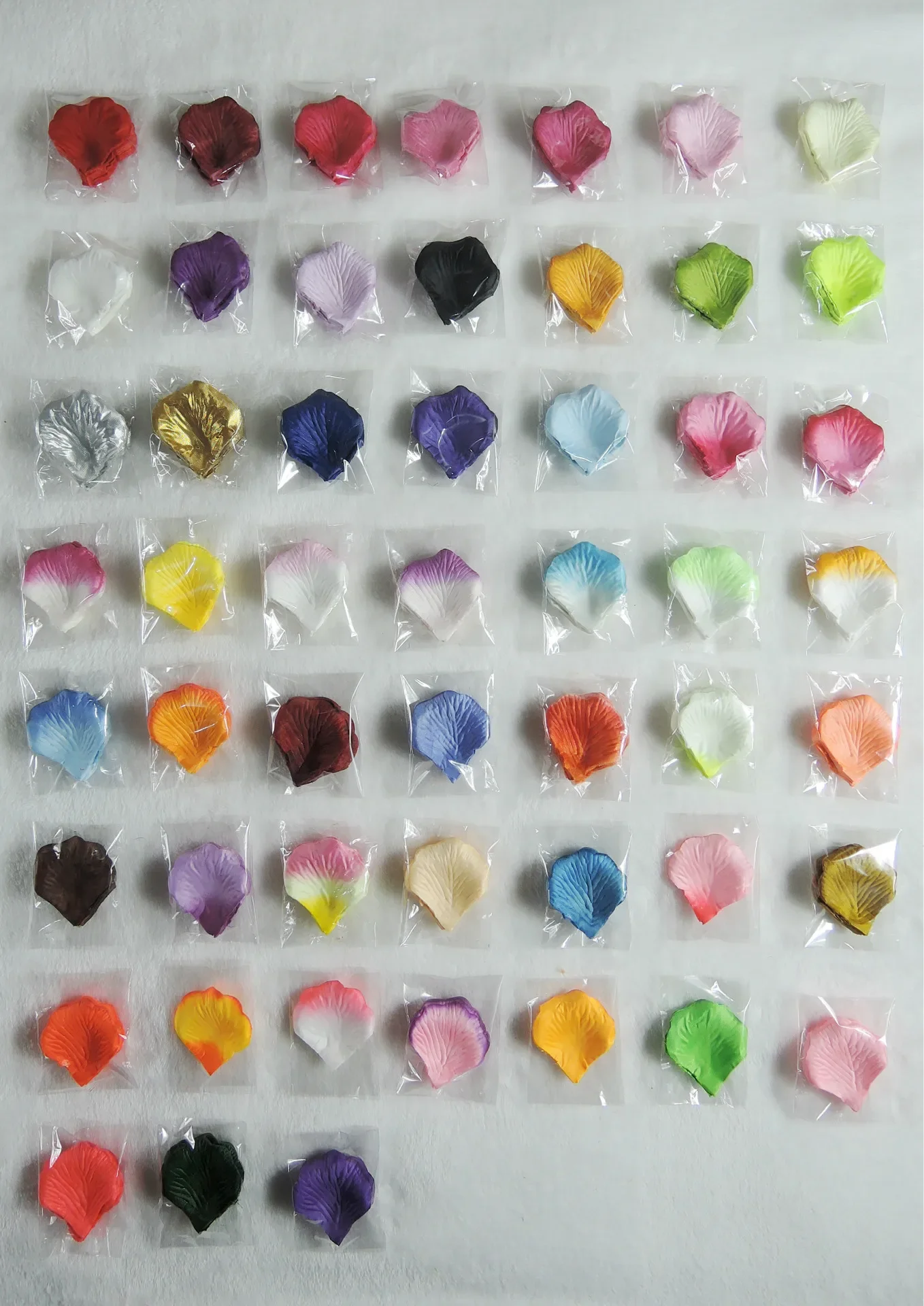 Colorful Silk Rose Petals for Romantic Decor – Perfect for Valentine's Day, Weddings, and Parties
