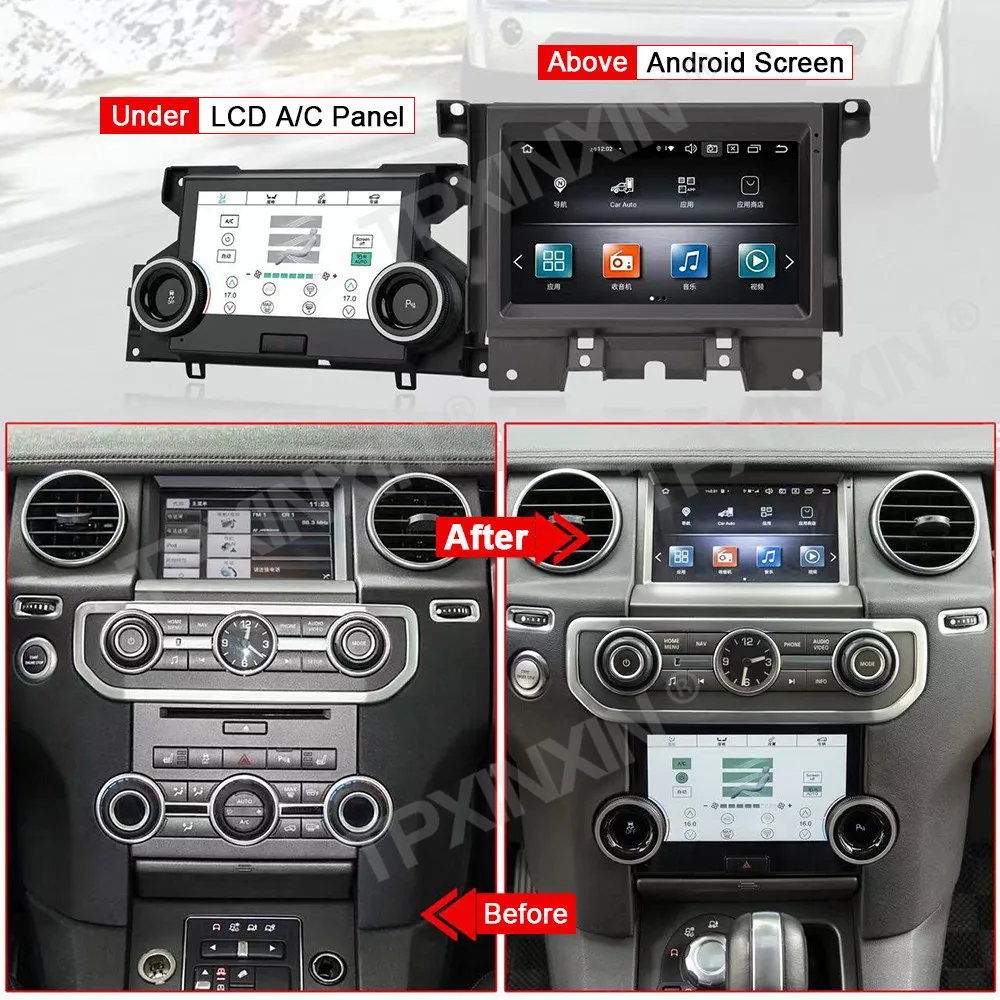 

For Land Rover Discovery 4 LR4 2008 - 2016 Android Car Radio 2Din Stereo Receiver Autoradio Multimedia Player GPS Navi Head Unit