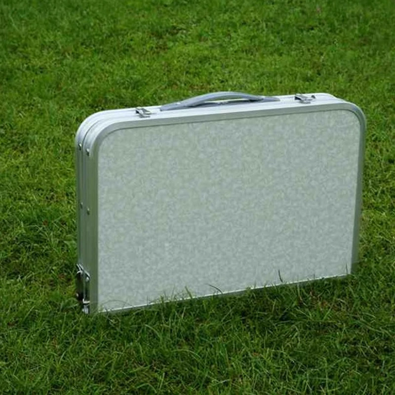 Foldable Portable Table Outdoor Furniture Picnic Camping Equipment Computer Bed Tables Ultra Light Folding Desk Aluminium Alloy foldable table