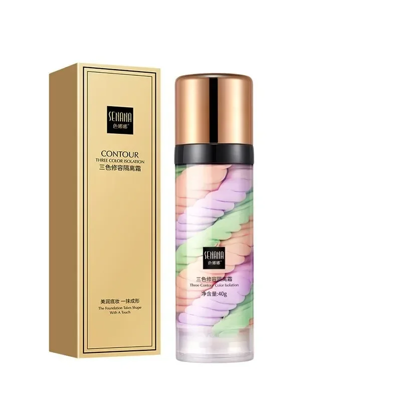 1pcs Three-color Touch-up Cream To Brighten The Skin Refreshing and Moisturizing BB Cream Natural Nude Makeup Base De Maquillaje 5