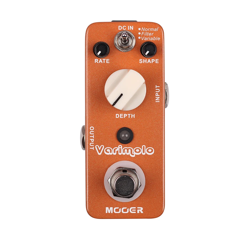 

MOOER Varimolo Digital Tremolo Guitar Effect Pedal True Bypass Pedal With Three Different Tremolo Modes Normal/Filter/Variable