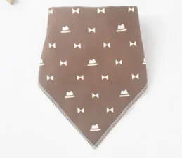 Baby Bandana Bibs Soft Cotton Baby Drool Bib for Drooling and Teething Absorbent Baby Burp Cloth