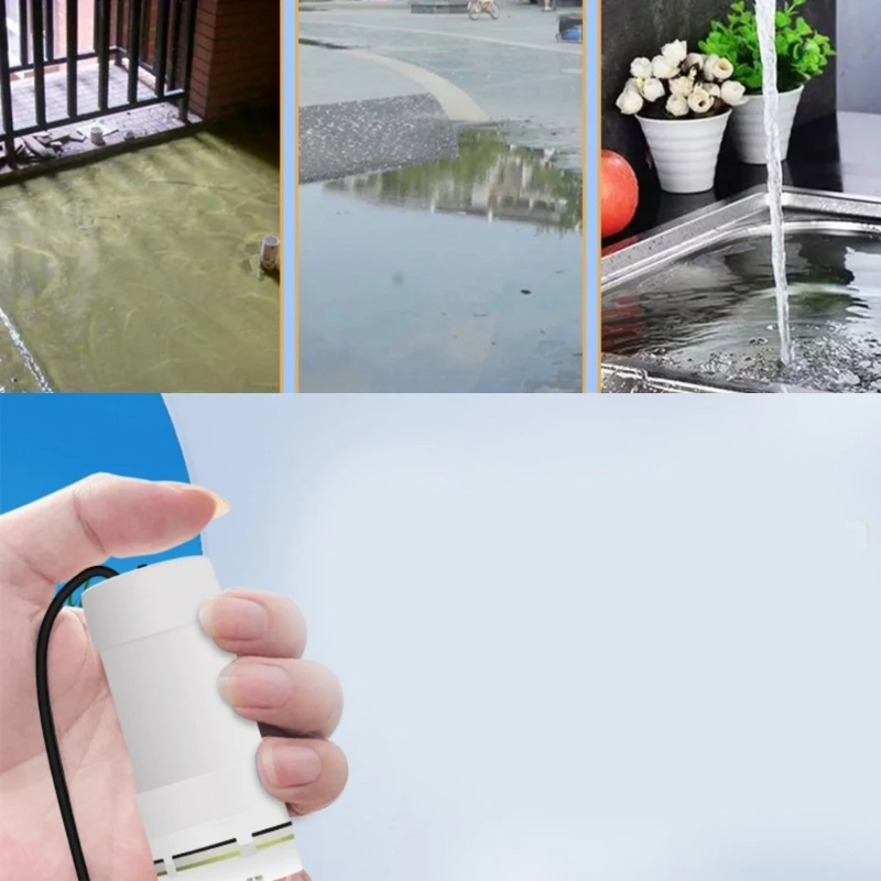 Water Pump Self-priming Pump 5V Water Pump USB Small Pump Vacuum Mini Elecctric Water Pump Replacement 4L/min Drop Ship 2